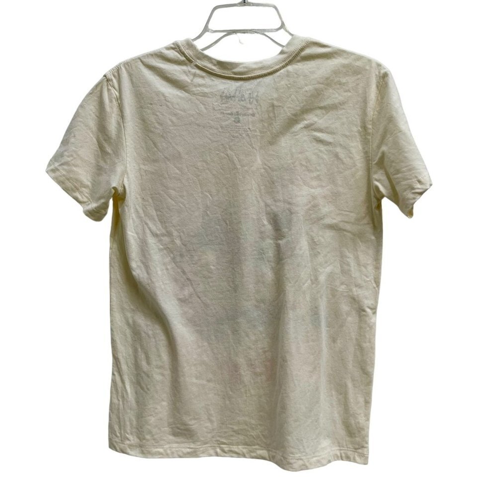 Goodie Two Sleeves Unisex Cream Def Leppard 87 88 Hysteria Rock T-Shirt Tee S - Picture 2 of 9